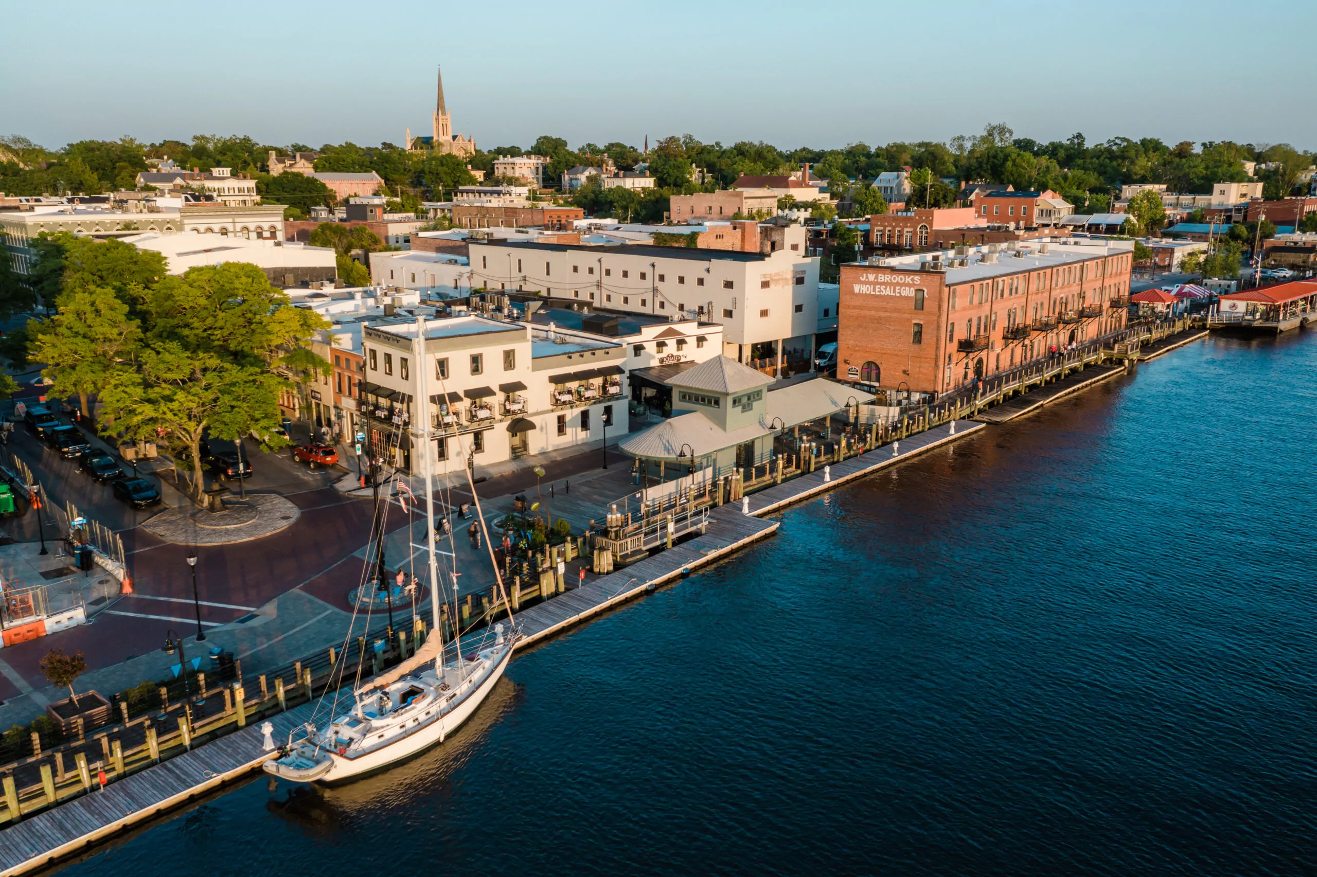 Overview of historic downtown Wilmington.